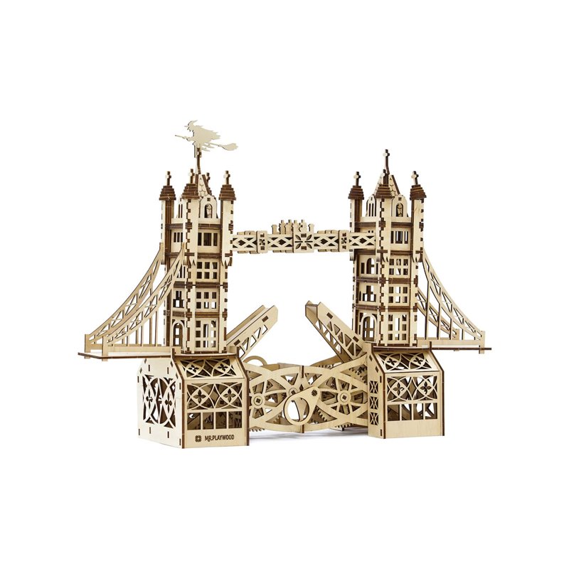 Tower Brücke - 3D Holzmodell Puzzle
