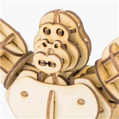 Gorilla - 3D Holz Puzzle