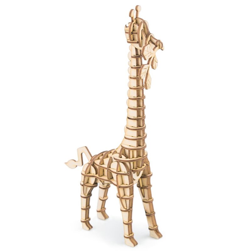 Giraffe - 3D Holz Puzzle