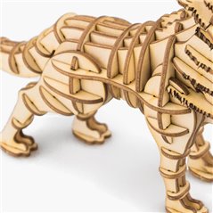 Wolf I - 3D Holz Puzzle