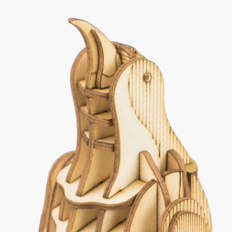 Pinguin - 3D Holz Puzzle