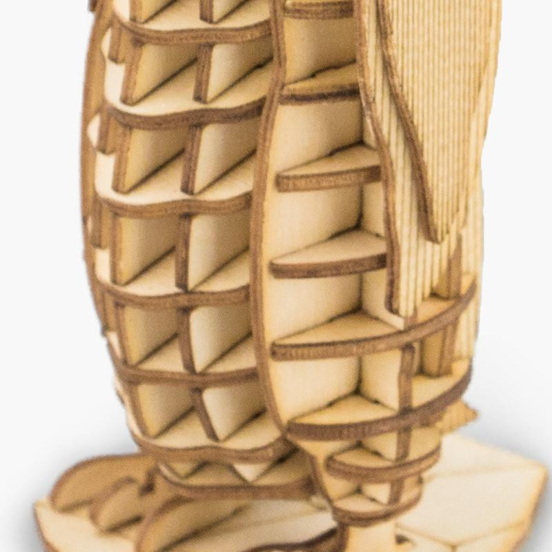 Pinguin - 3D Holz Puzzle
