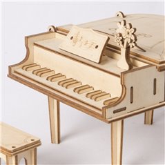 Klavier I - 3D Holz Puzzle