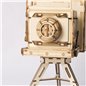 Kamera Vintage - 3D Holzmodell Puzzle