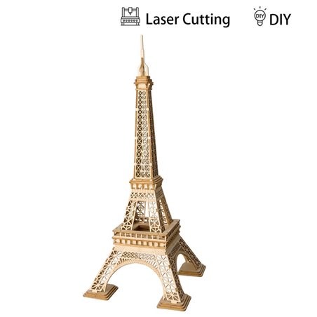 Eiffel Turm I - 3D Holzmodell Puzzle