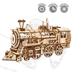 Lokomotive - 3D Holz Puzzle