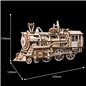 Lokomotive - 3D Holzmodell Puzzle