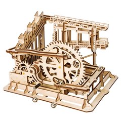 Kugelbahn Zahnrad - 3D Holz Puzzle