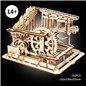 Kugelbahn Zahnrad - 3D Holzmodell Puzzle