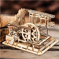 Kugelbahn Zahnrad - 3D Holz Puzzle