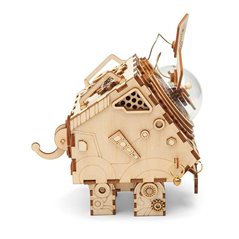 Steampunk Music Box Seymour mit Musik - 3D Holz Puzzle