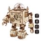 Steampunk Music Box Orpheus mit Musik - 3D Holzmodell Puzzle