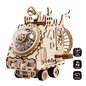 Steampunk Music Box Spaceship mit Musik - 3D Holzmodell Puzzle
