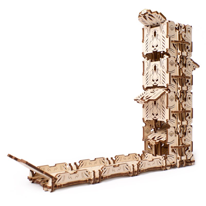 ugears Modularer Würfelturm - 3D Holz Puzzle