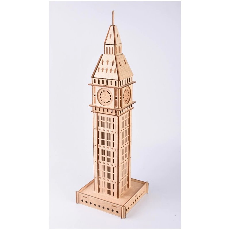 Big Ben - 3D Holzmodell Puzzle